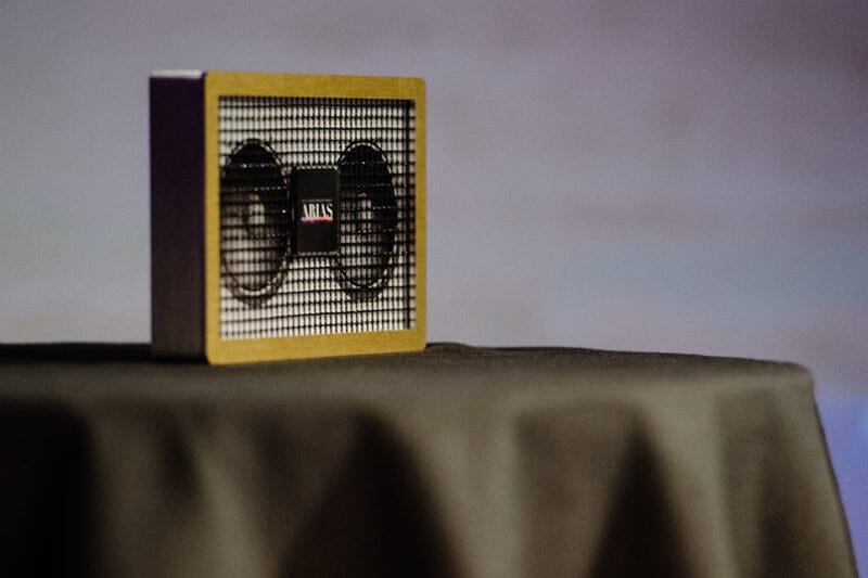 Arias-Trophy-on-Stage