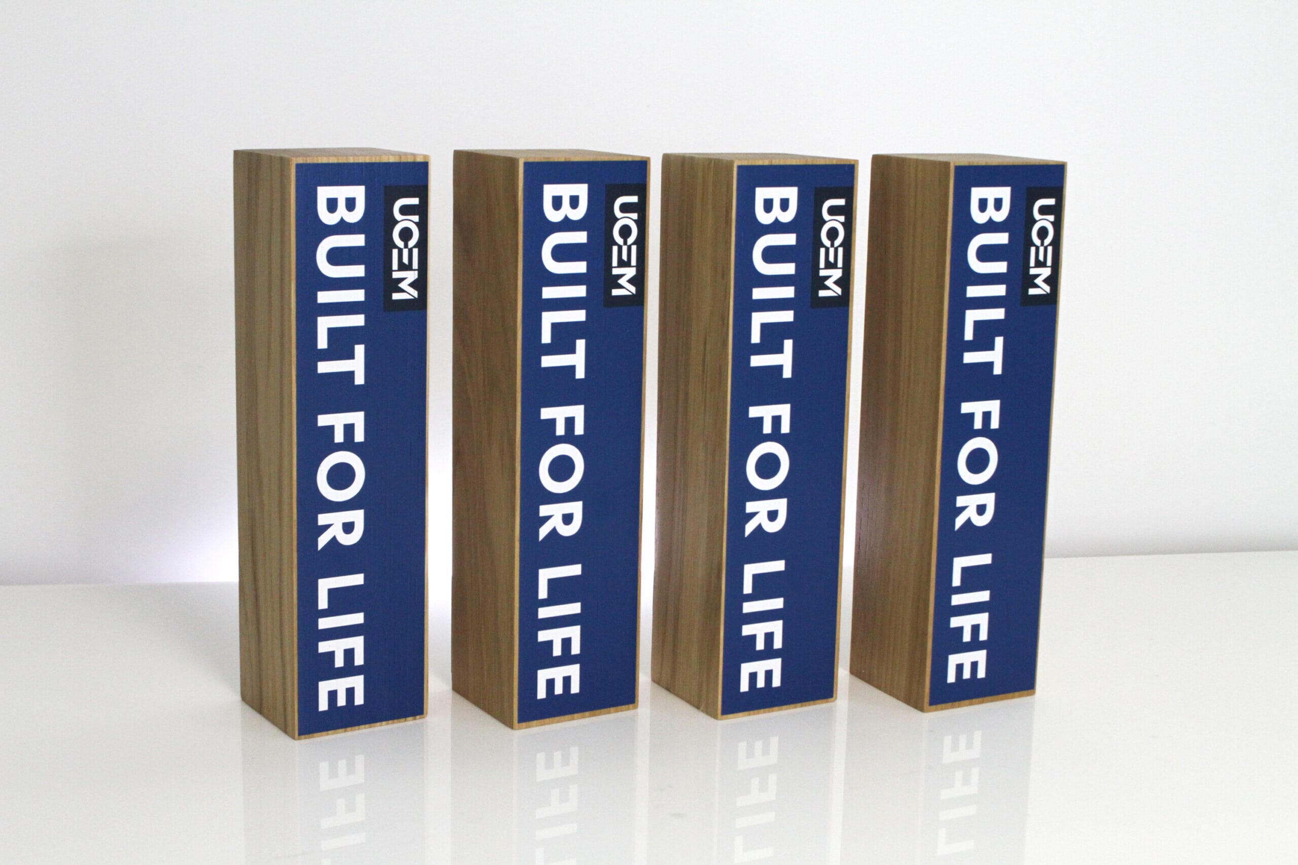 UCEM Built for Life Wooden Column Awards - Group shot