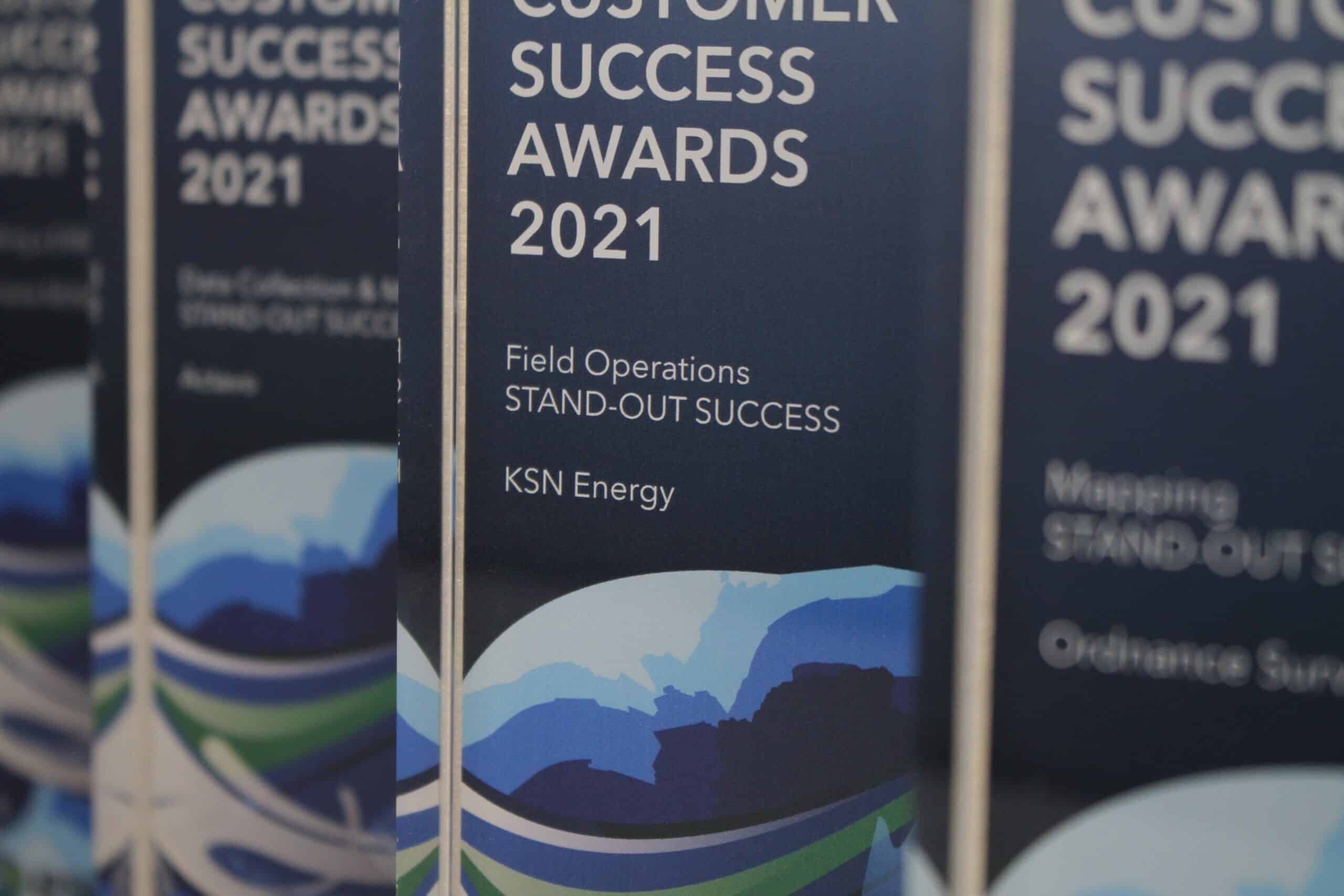 Customer Success Award Trophy