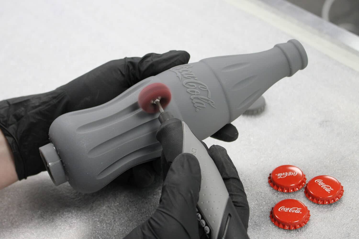 Bespoke 3D printed award for Coca Cola