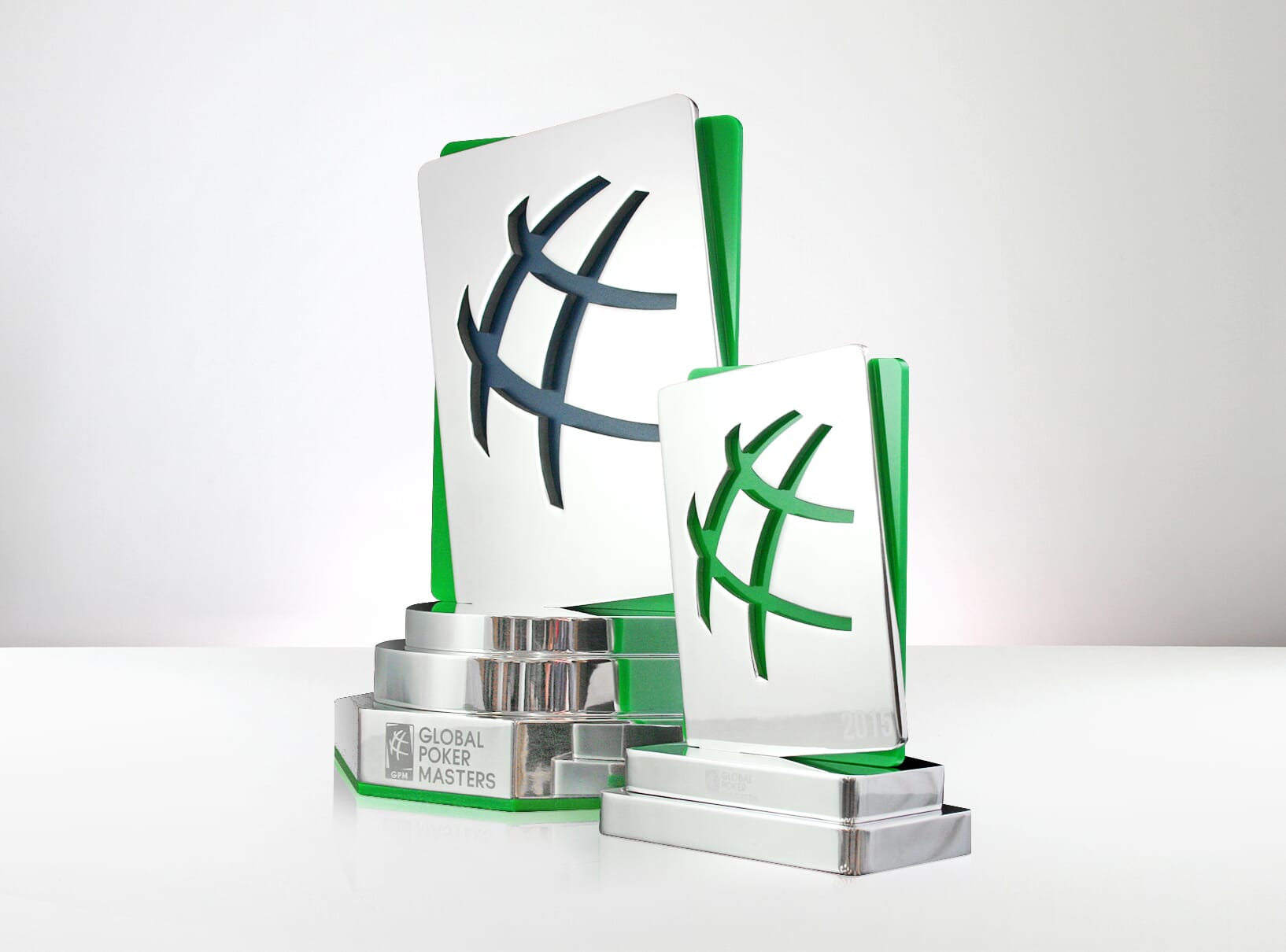 Global Poker Masters Custom Trophies