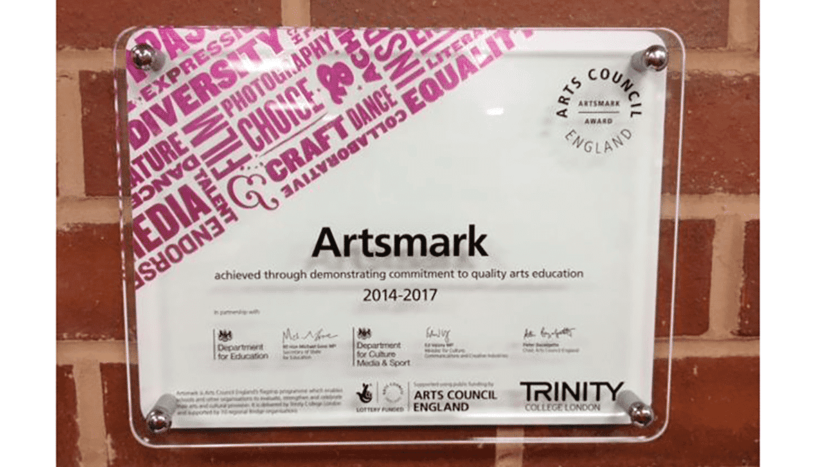 Artsmark-Plaque-Pink