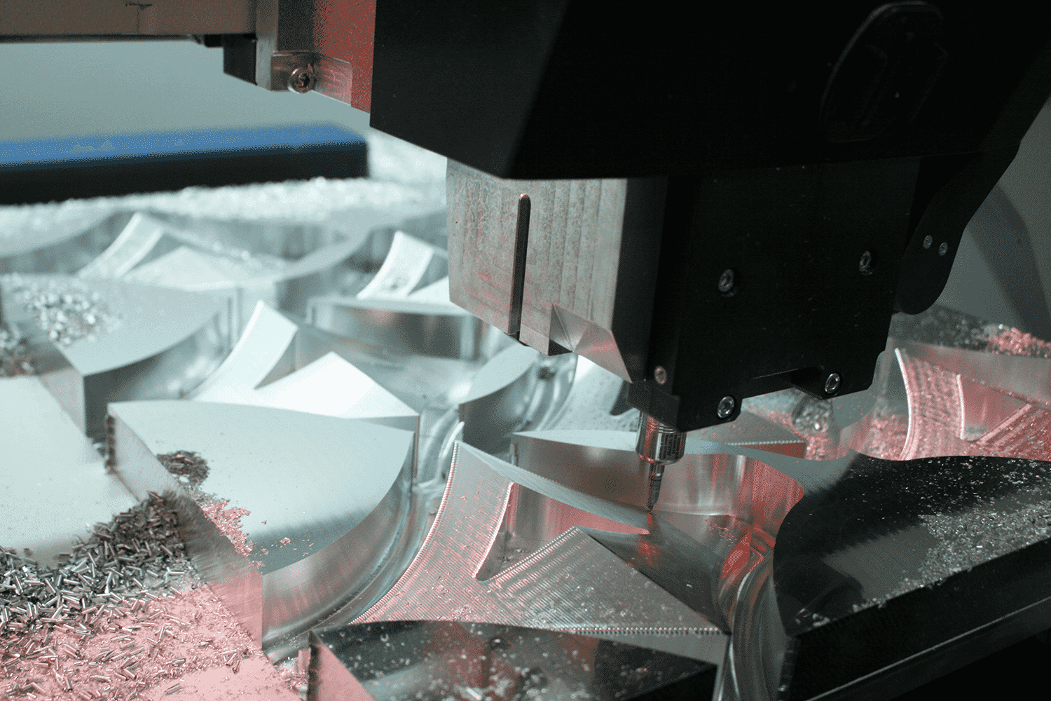 Custom-Metal-Trophy-in-Cutting-Machine-2