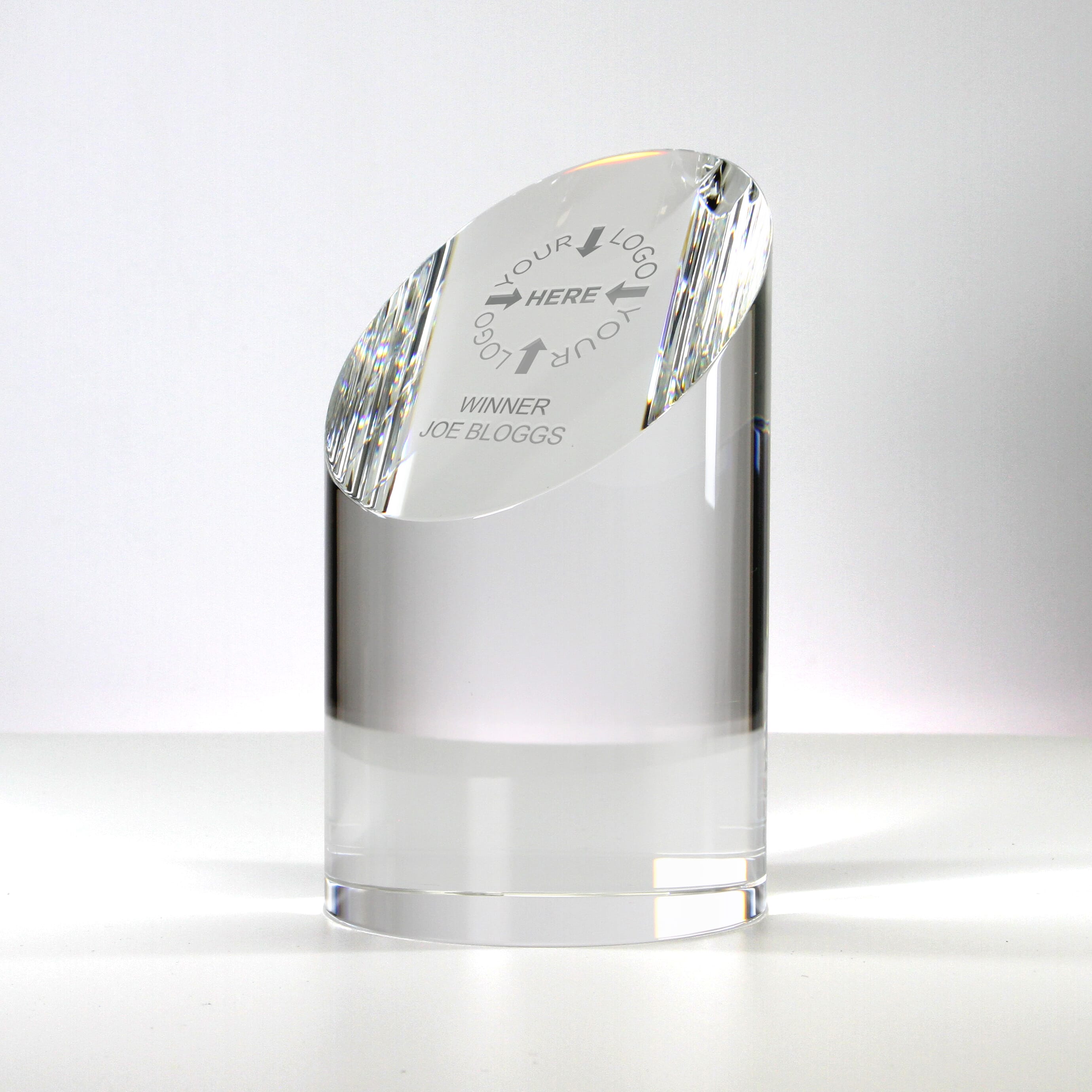 Zenith Cylinder Glass Trophy