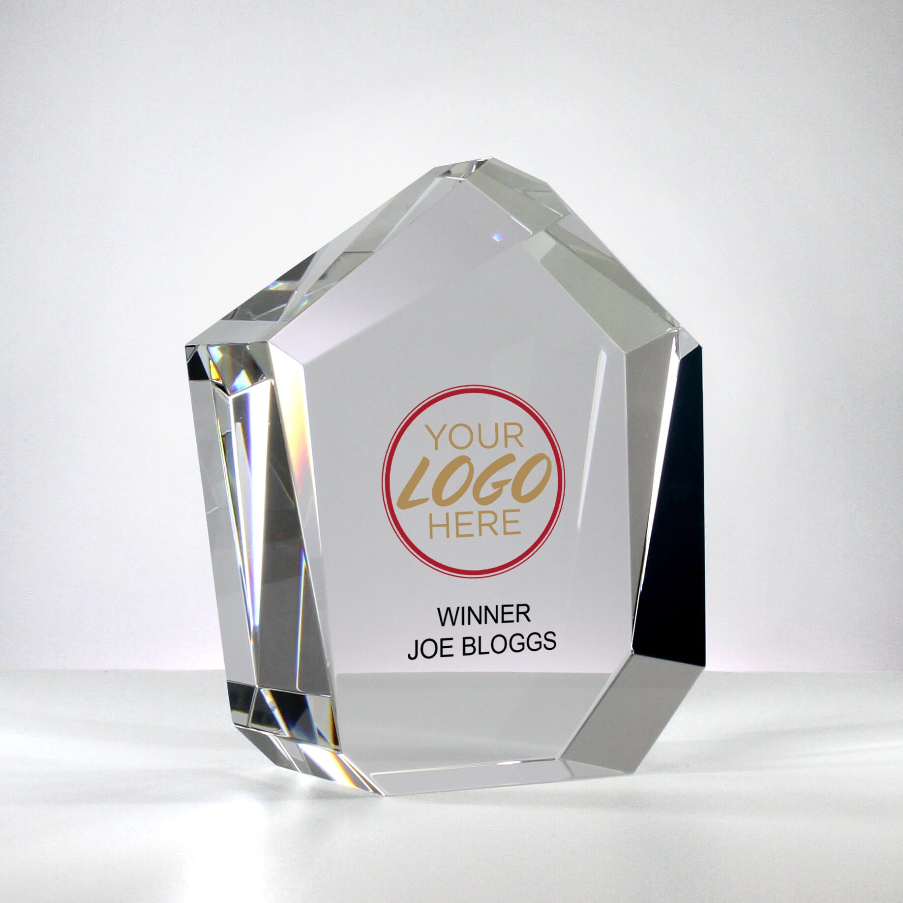 Apex Iceberg Glass Trophy