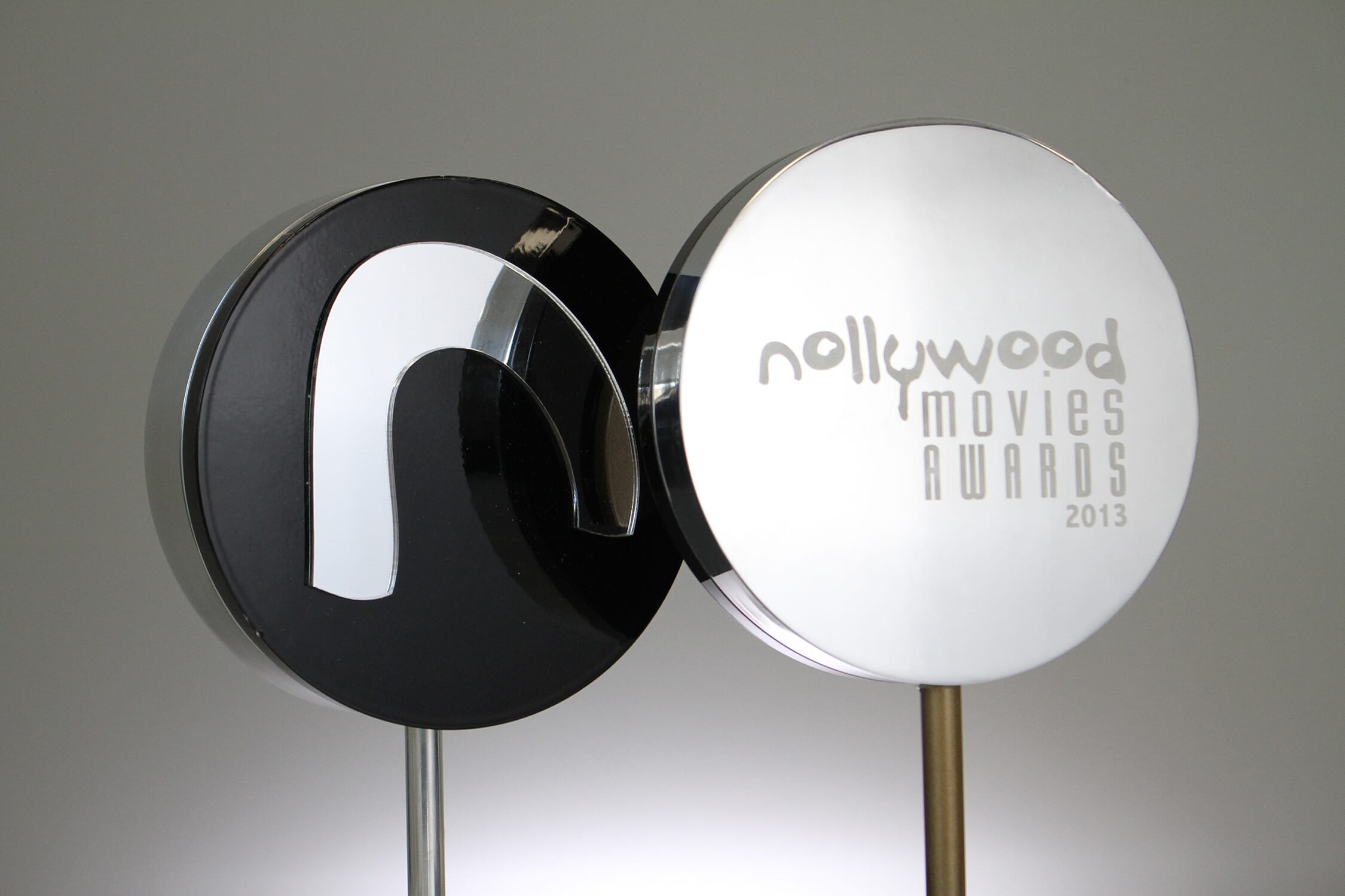 Nollywood Movies Awards - front/back close-up