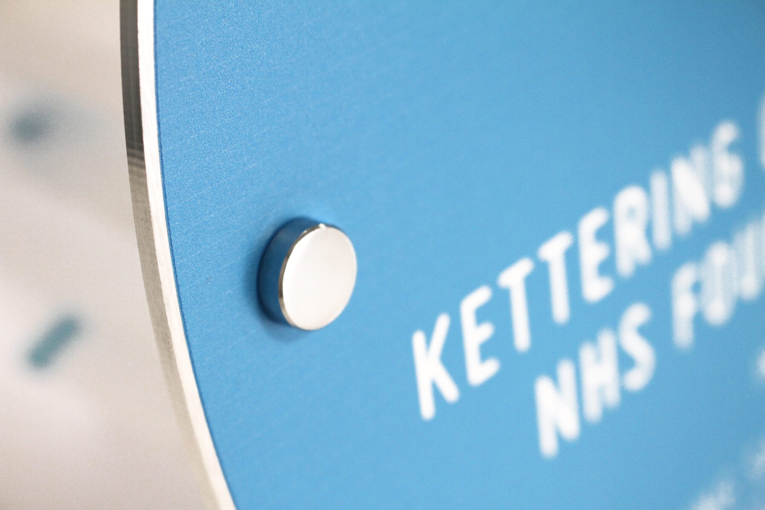 Baby Lifeline Training Recognition Plaque - stand-off detail