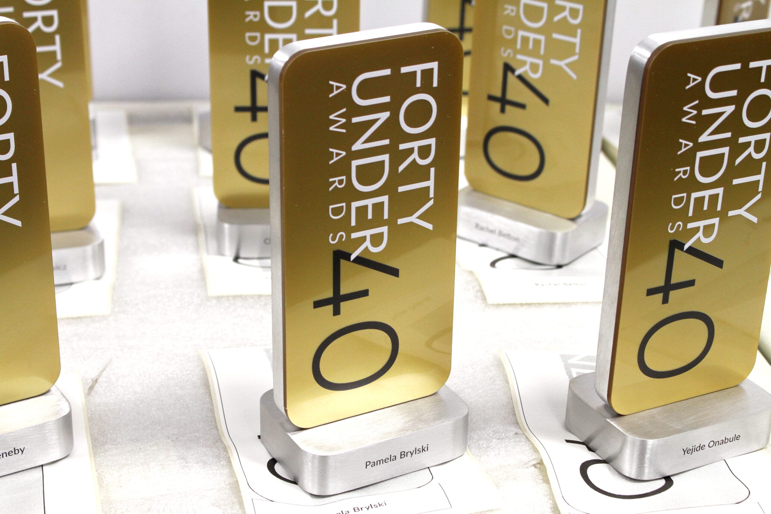 Forty Under 40 Awards in manufacture