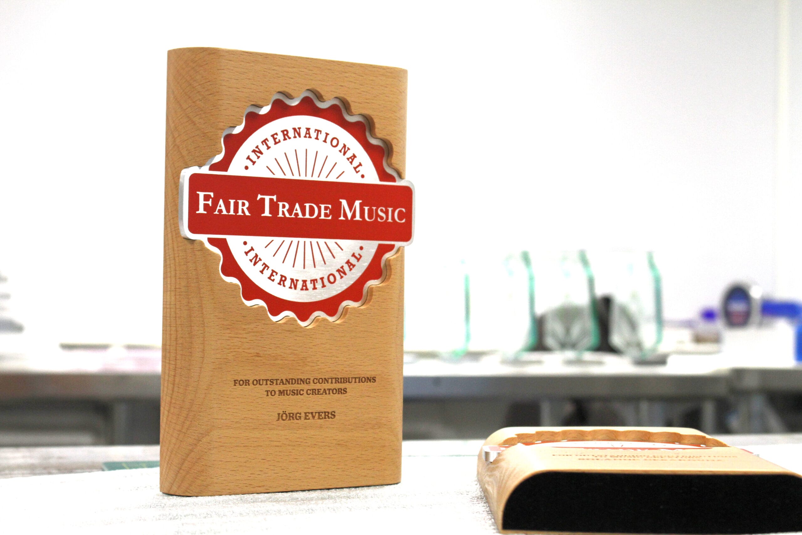 Fair Trade Music International Award in manufacture