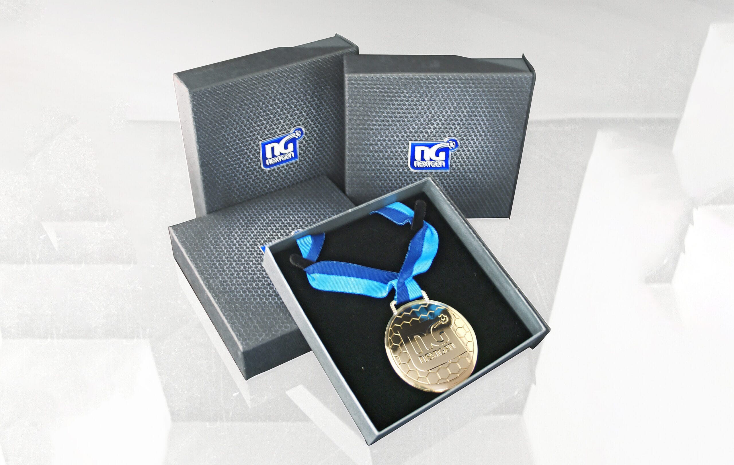NextGen Football Medal in Custom Box