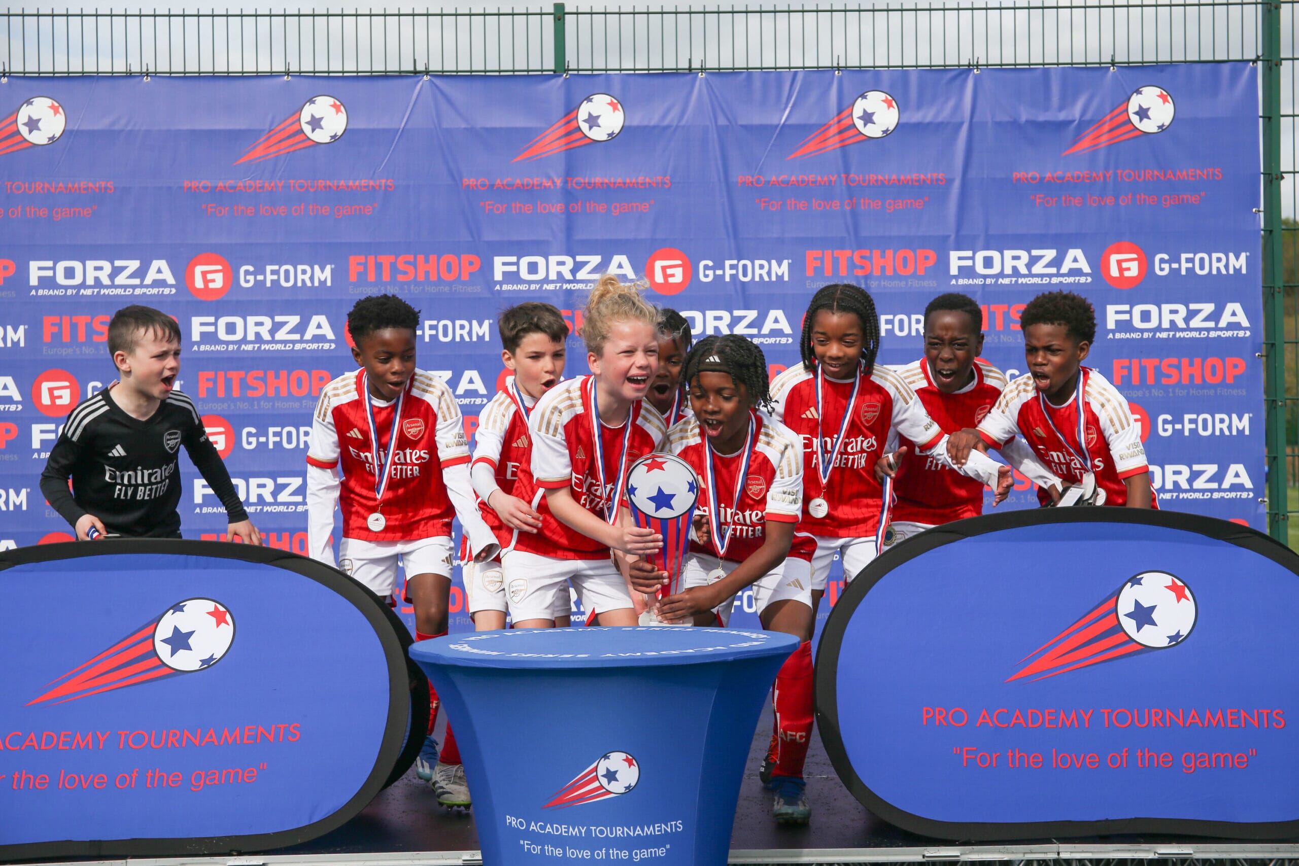 Pro Academy Series Football Trophy - Winners Liverpool