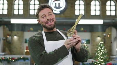 MasterChef Christmas Champion Golden Whisk Trophy - Winner - Duncan James