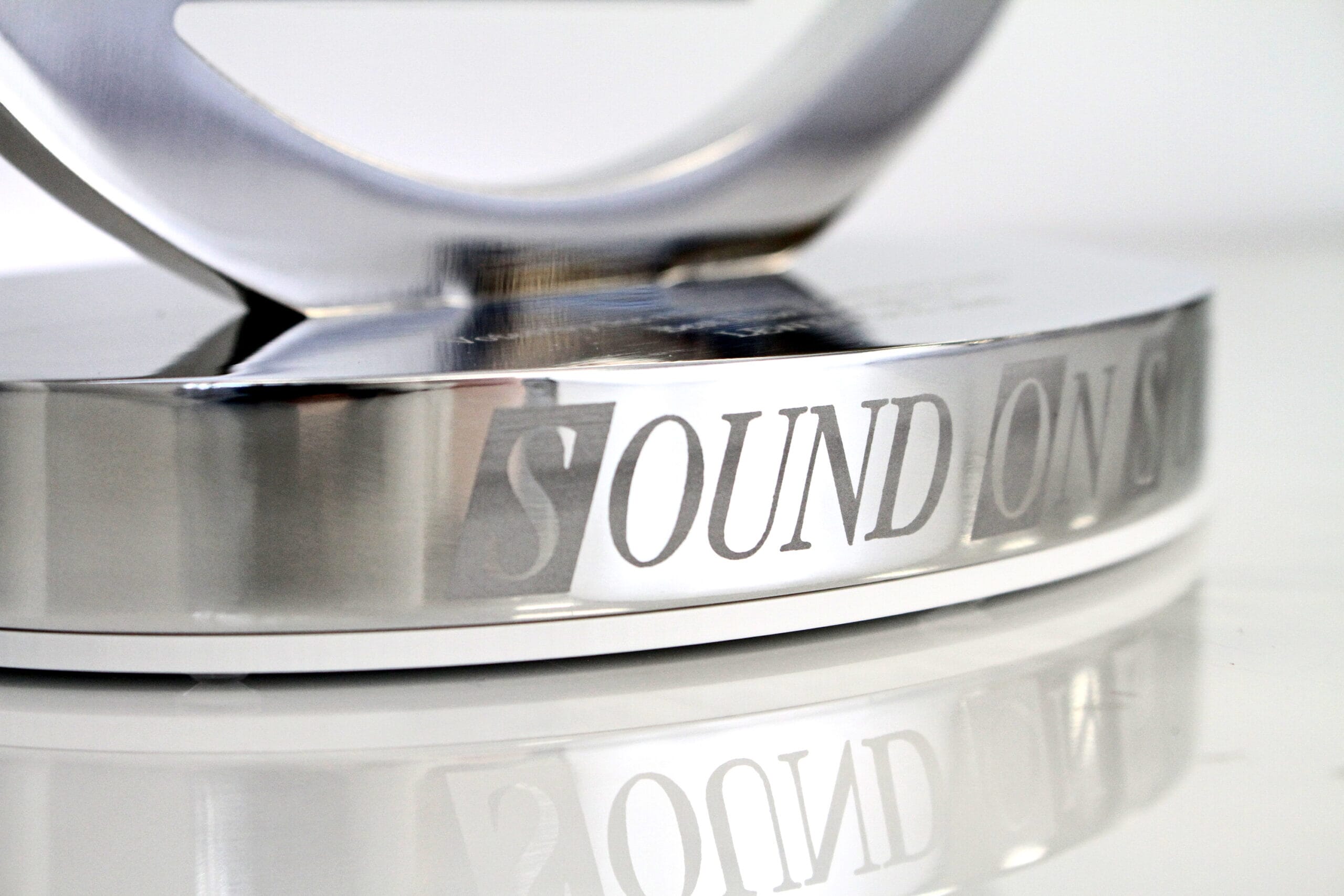 Sound on Sound Awards Trophy - logo detail