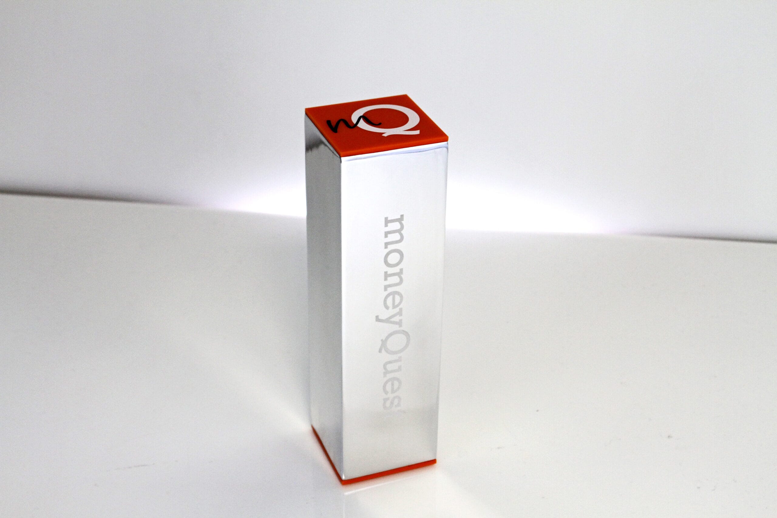 moneyQuest Trophy - polished aluminium