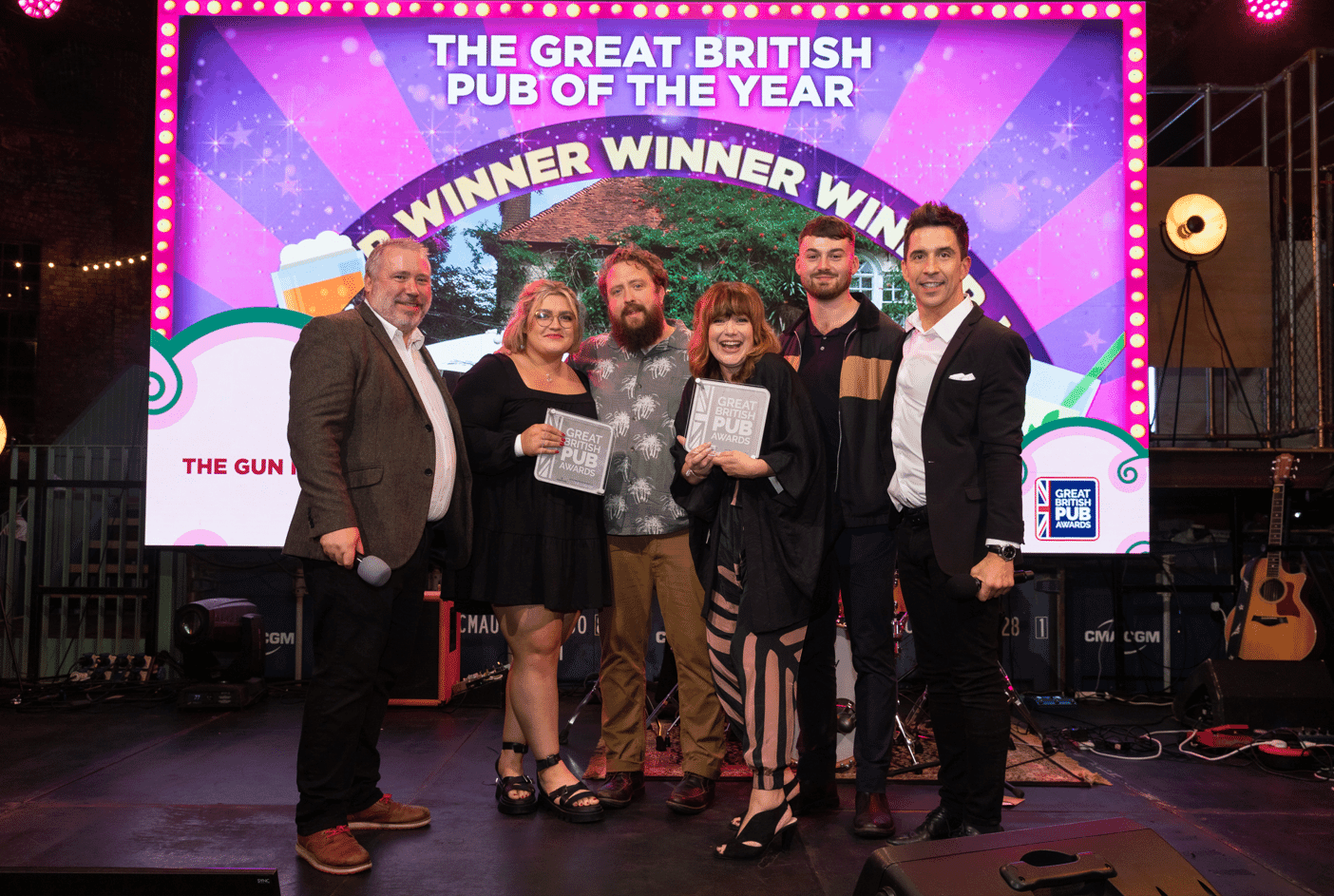 Great British Pub Awards Plaque - winners1