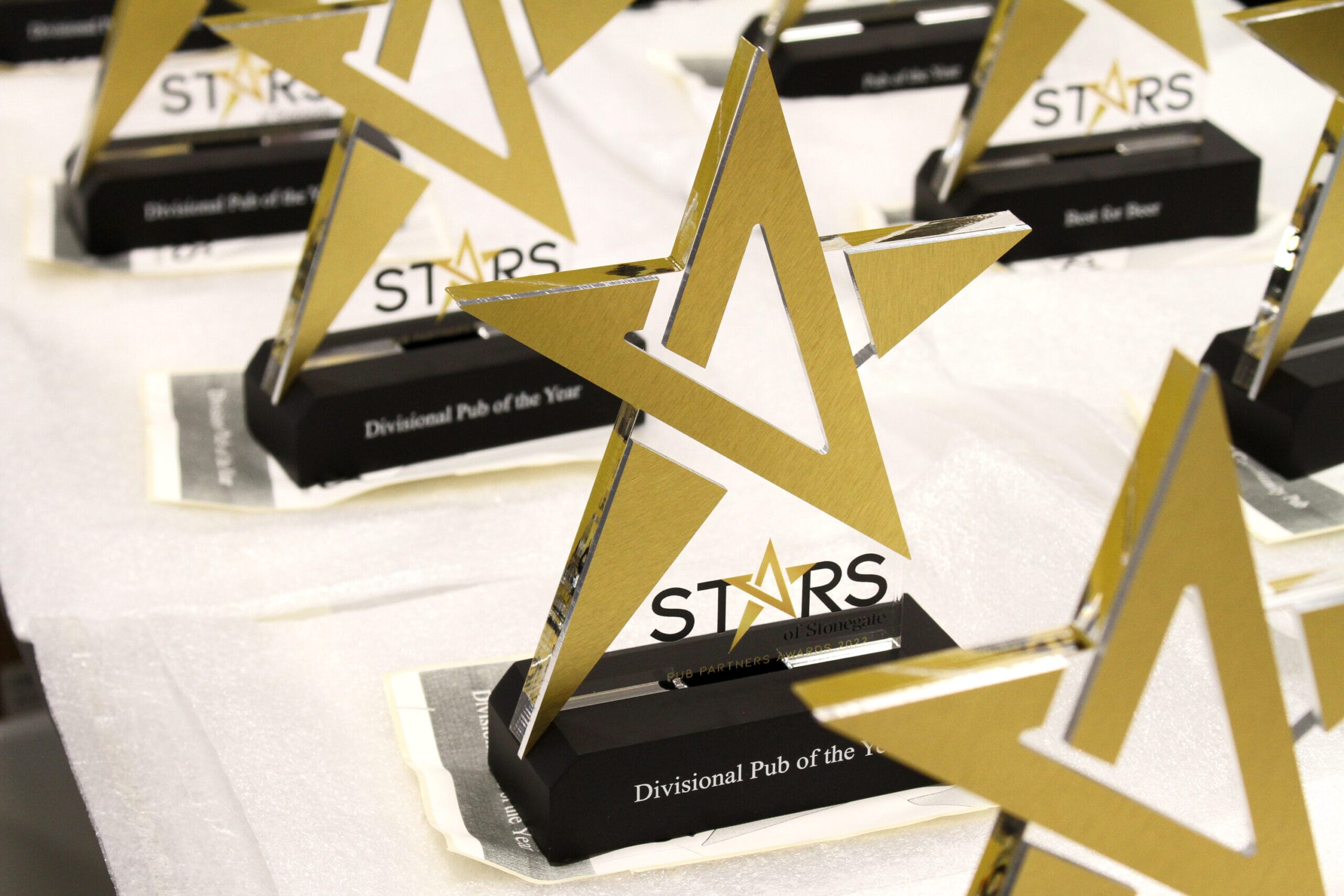 Stars of Stonegate Pub Partner Award - group shot