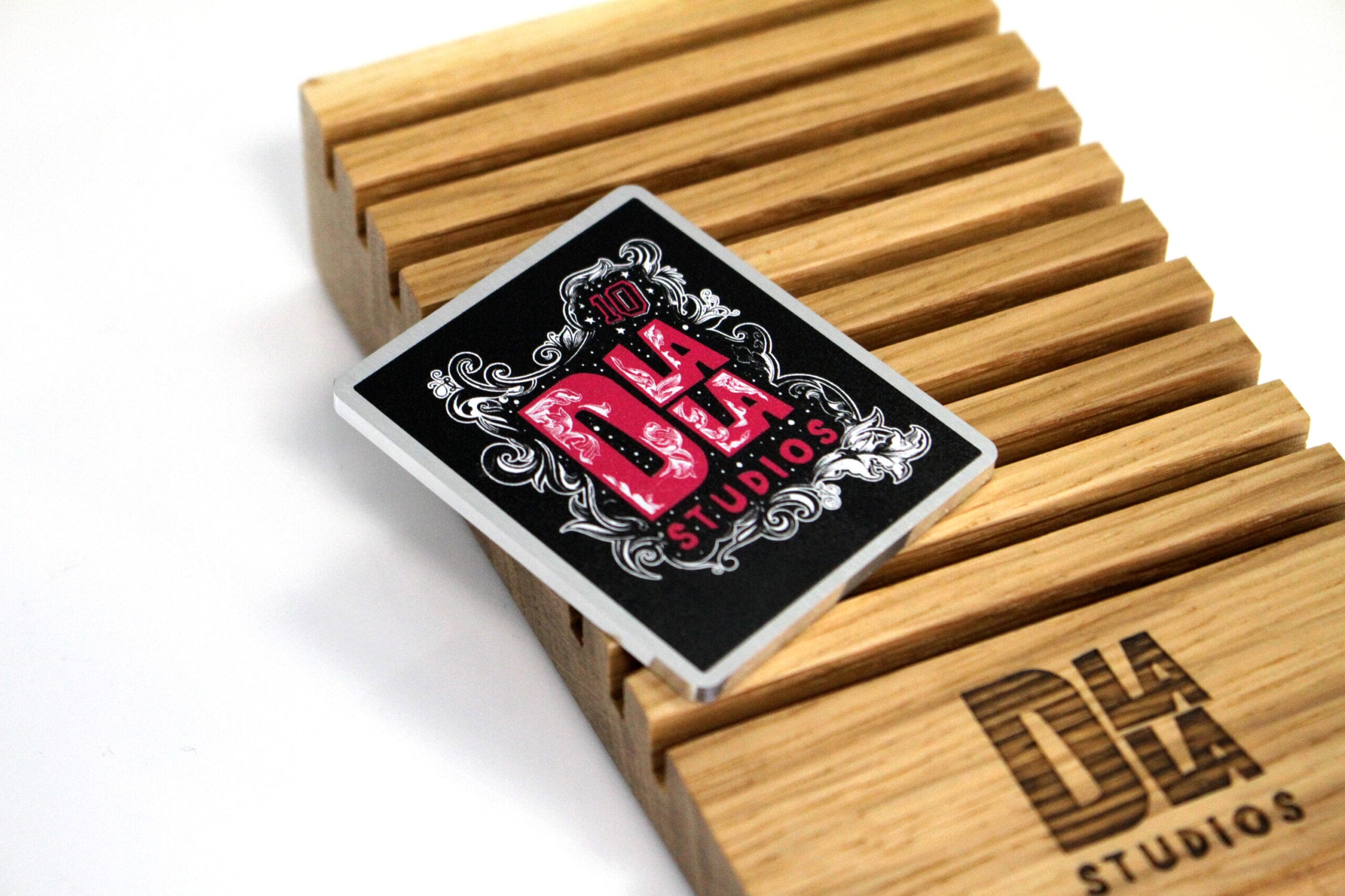Dlala employee reward desktop gift - with aluminium tile