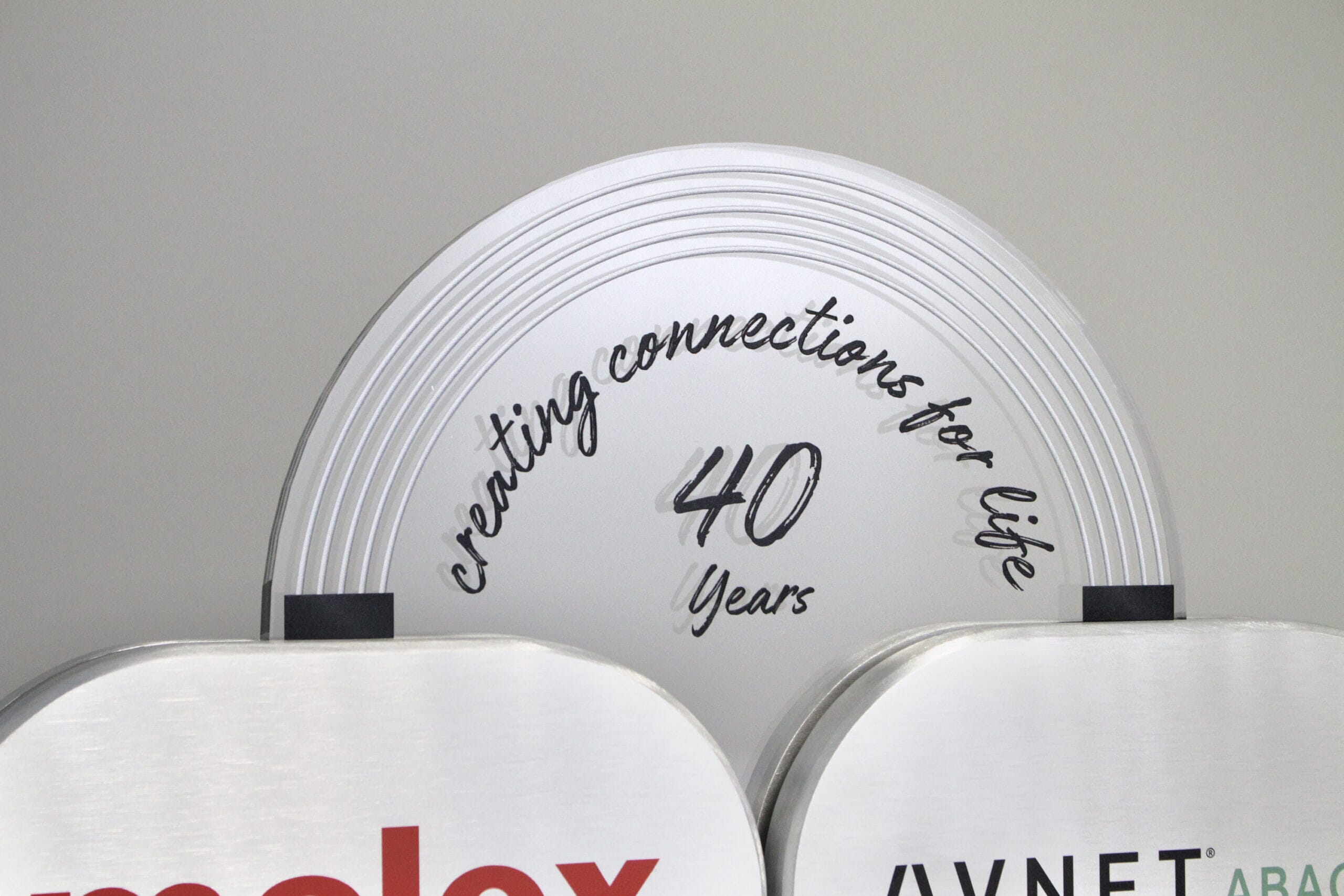 Avnet Abacus Partnership Award - 40 years