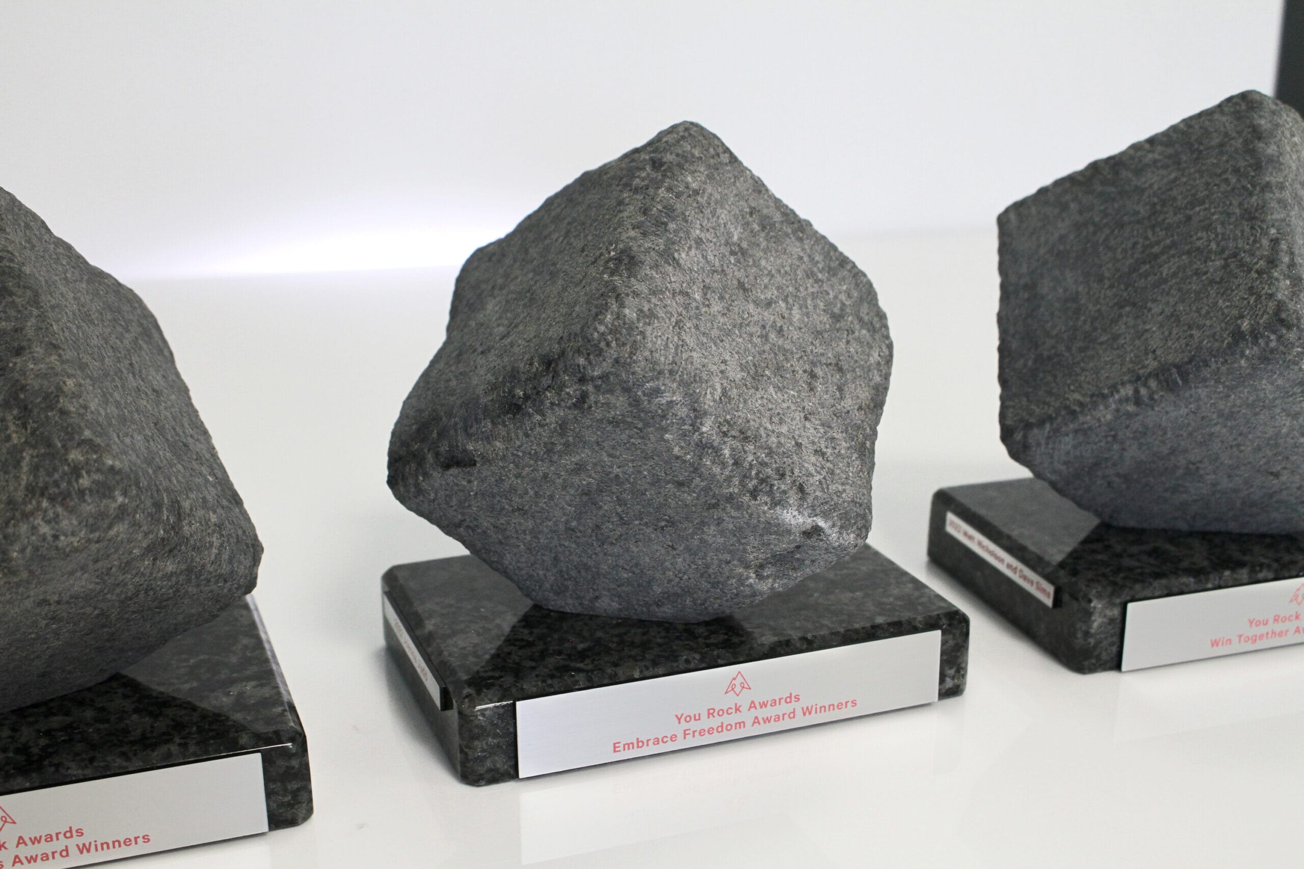 Tenzing You Rock Granite Trophy - group