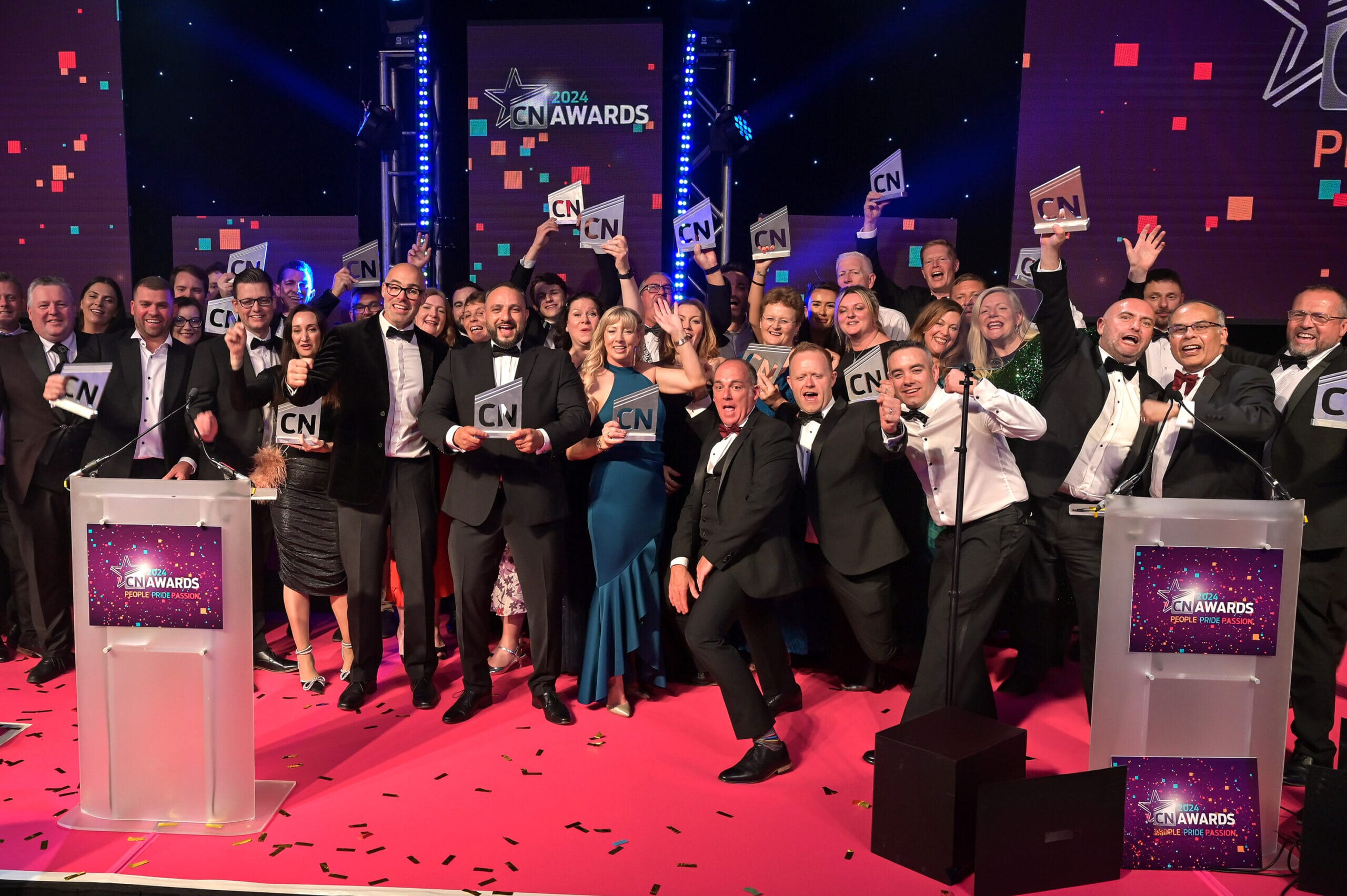 Construction News Awards 2024 - winners group