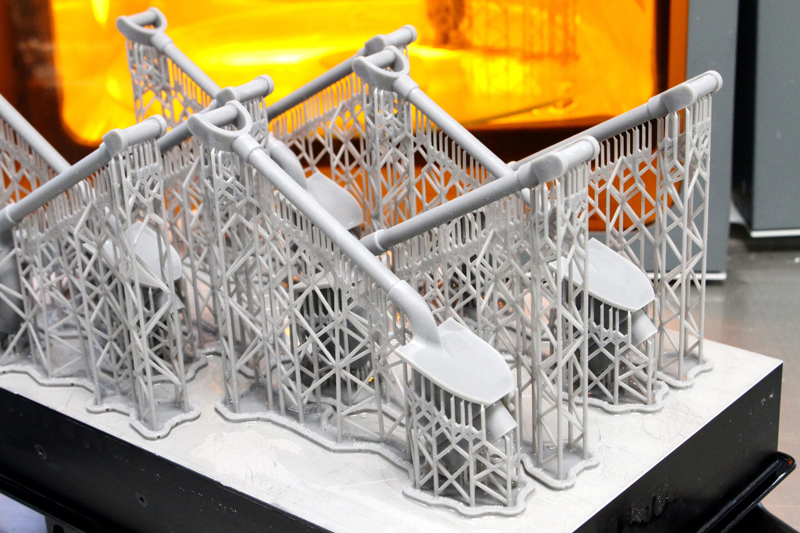 The 3D printing process 