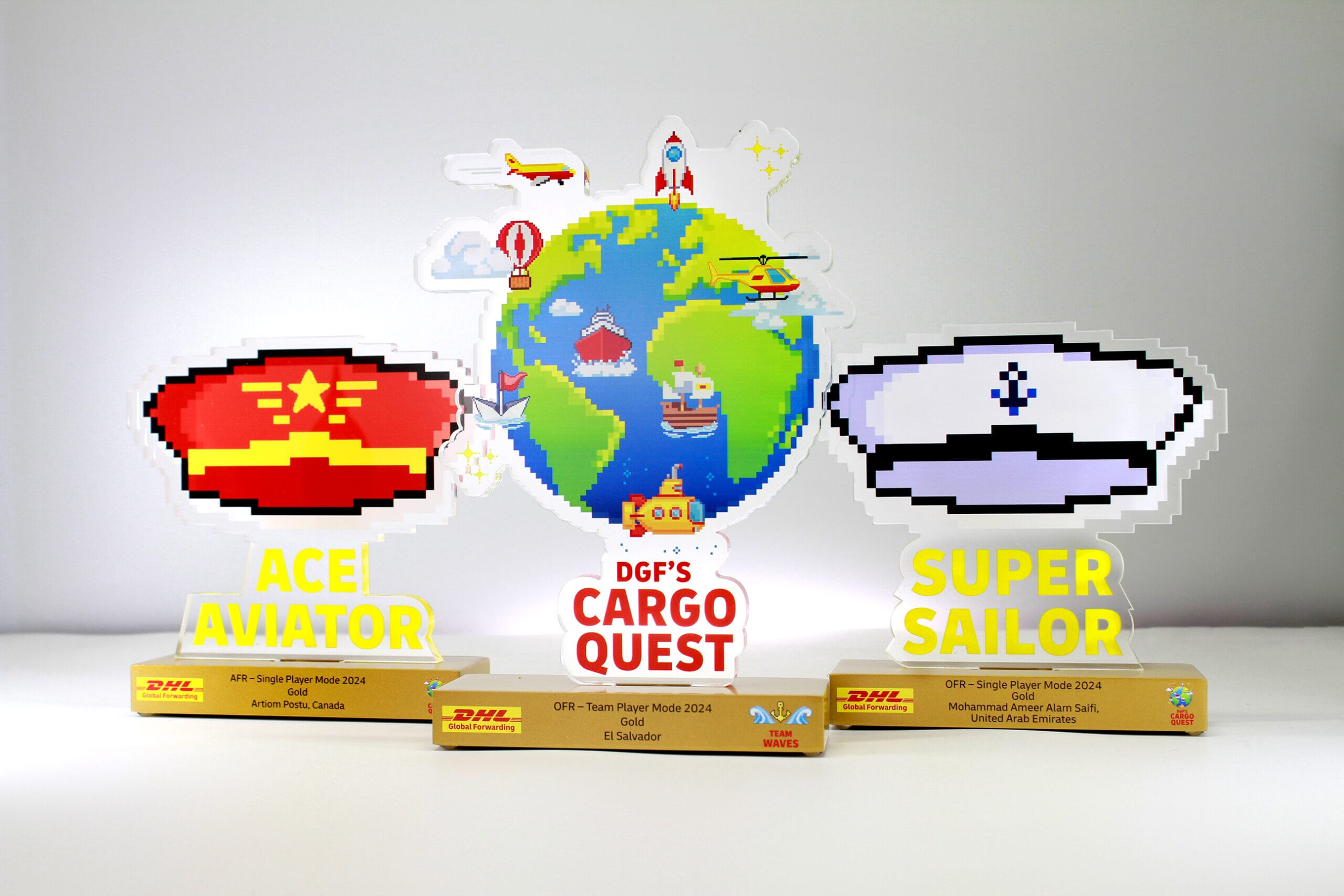 DHL Cargo Quest Awards - family shot