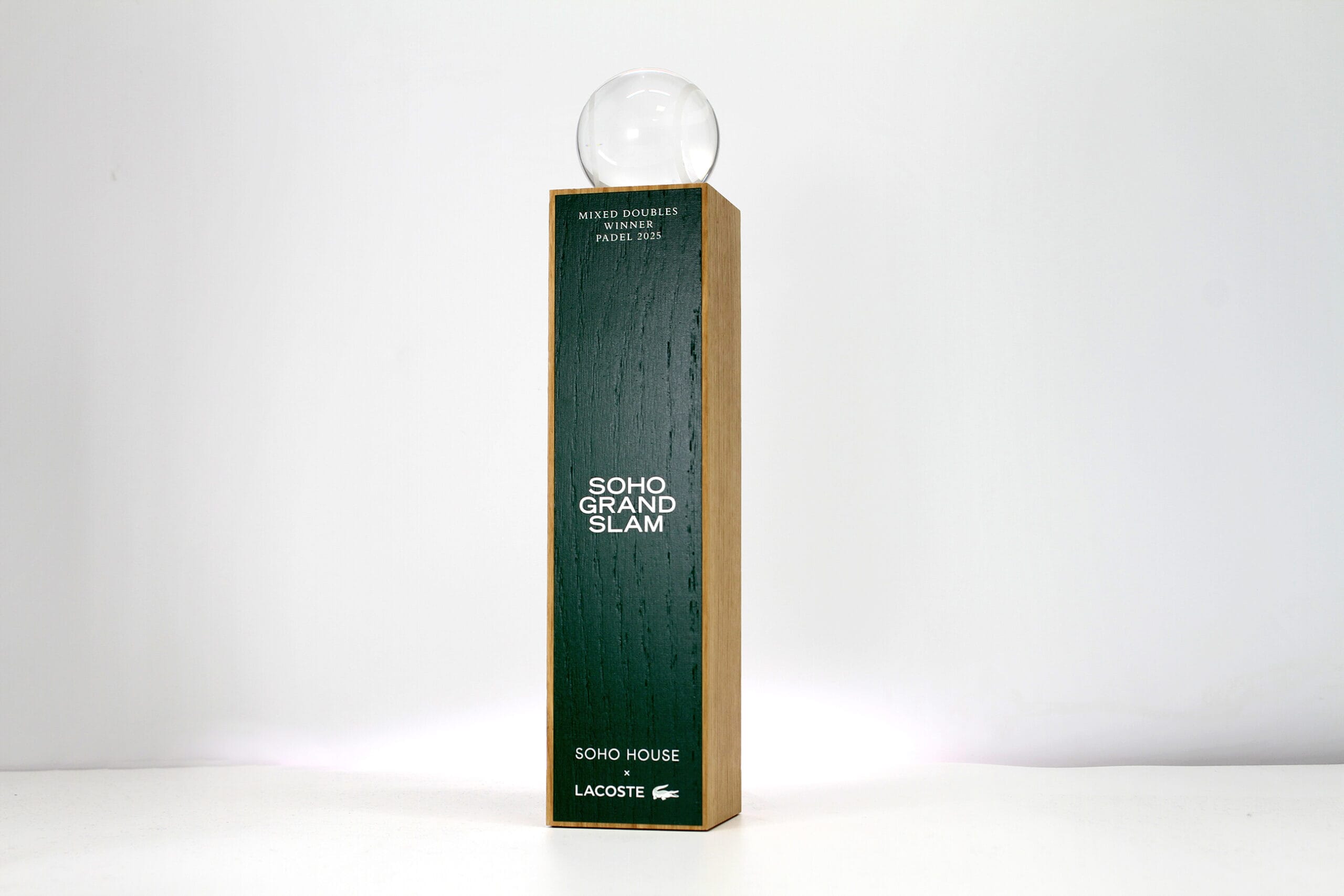 Soho Grand Slam - tennis trophy