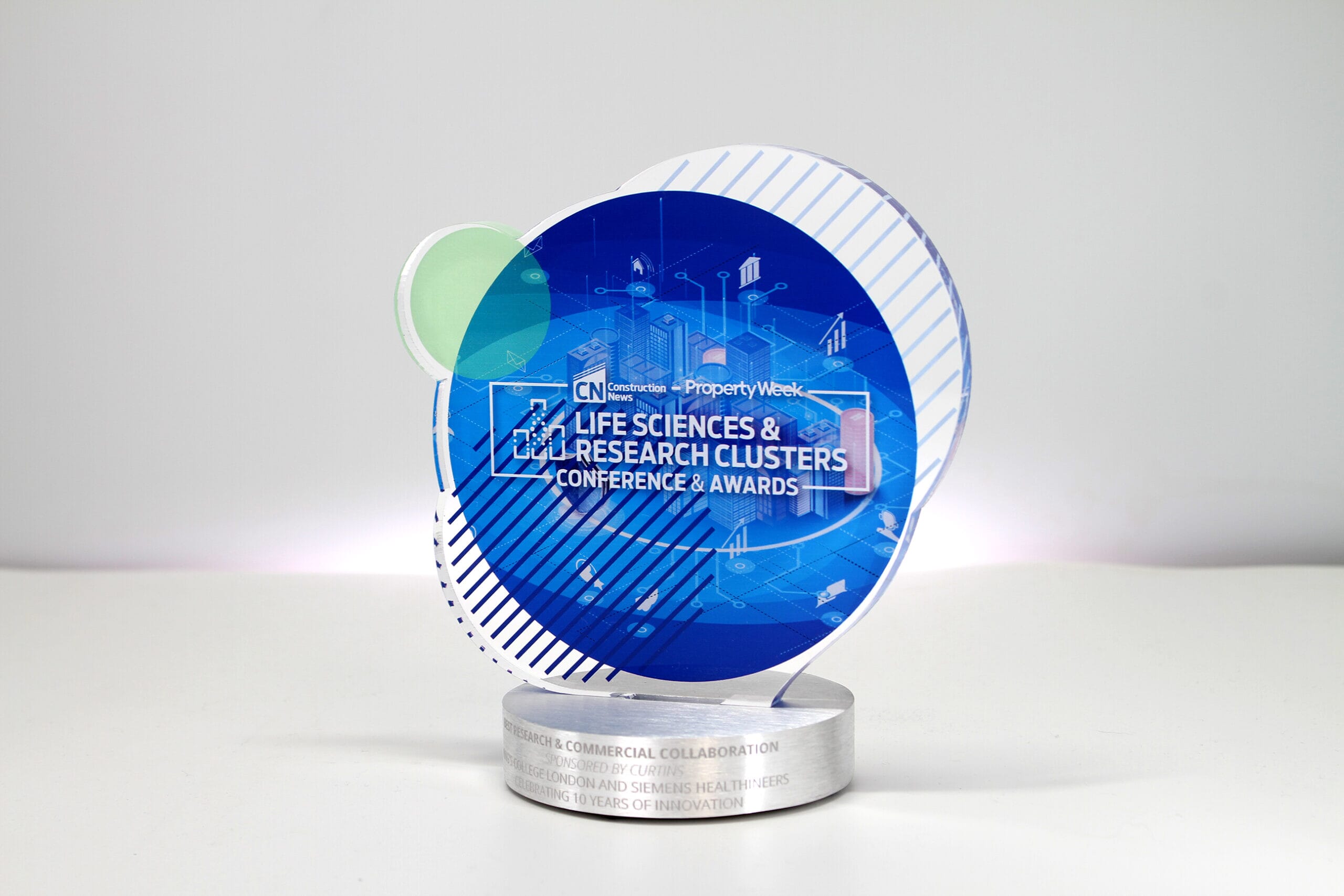 Life Sciences & Research Clusters Awards - trophy