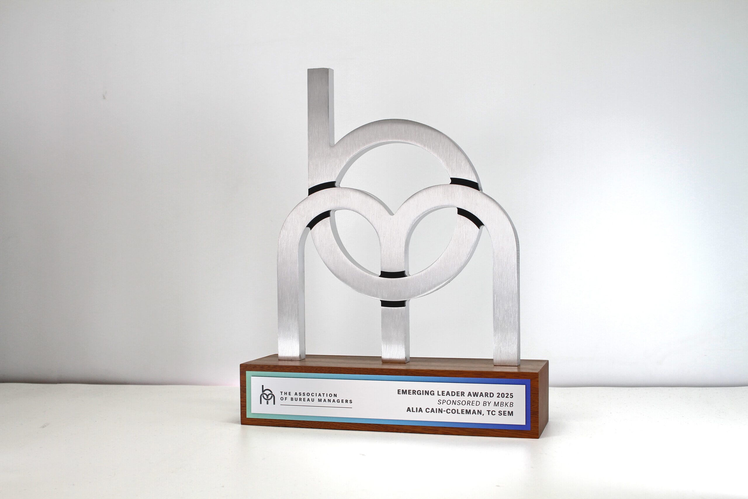 The Association of Bureau Managers Awards - trophy