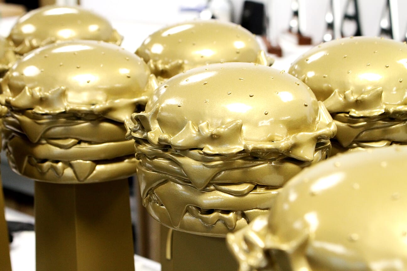 McDonalds Big Arch Trophy - assembly