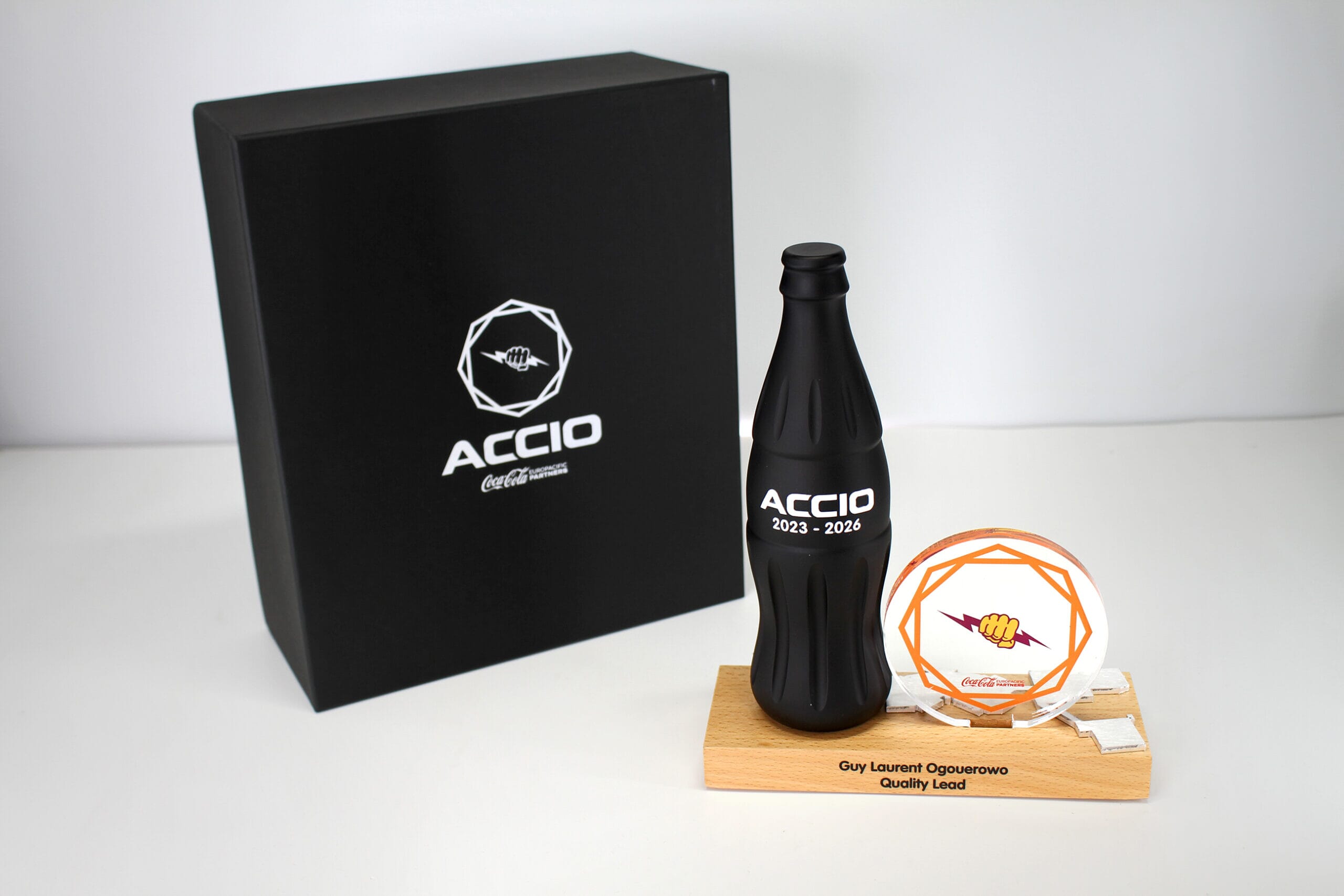 Coca-Cola Accio Awards - with box